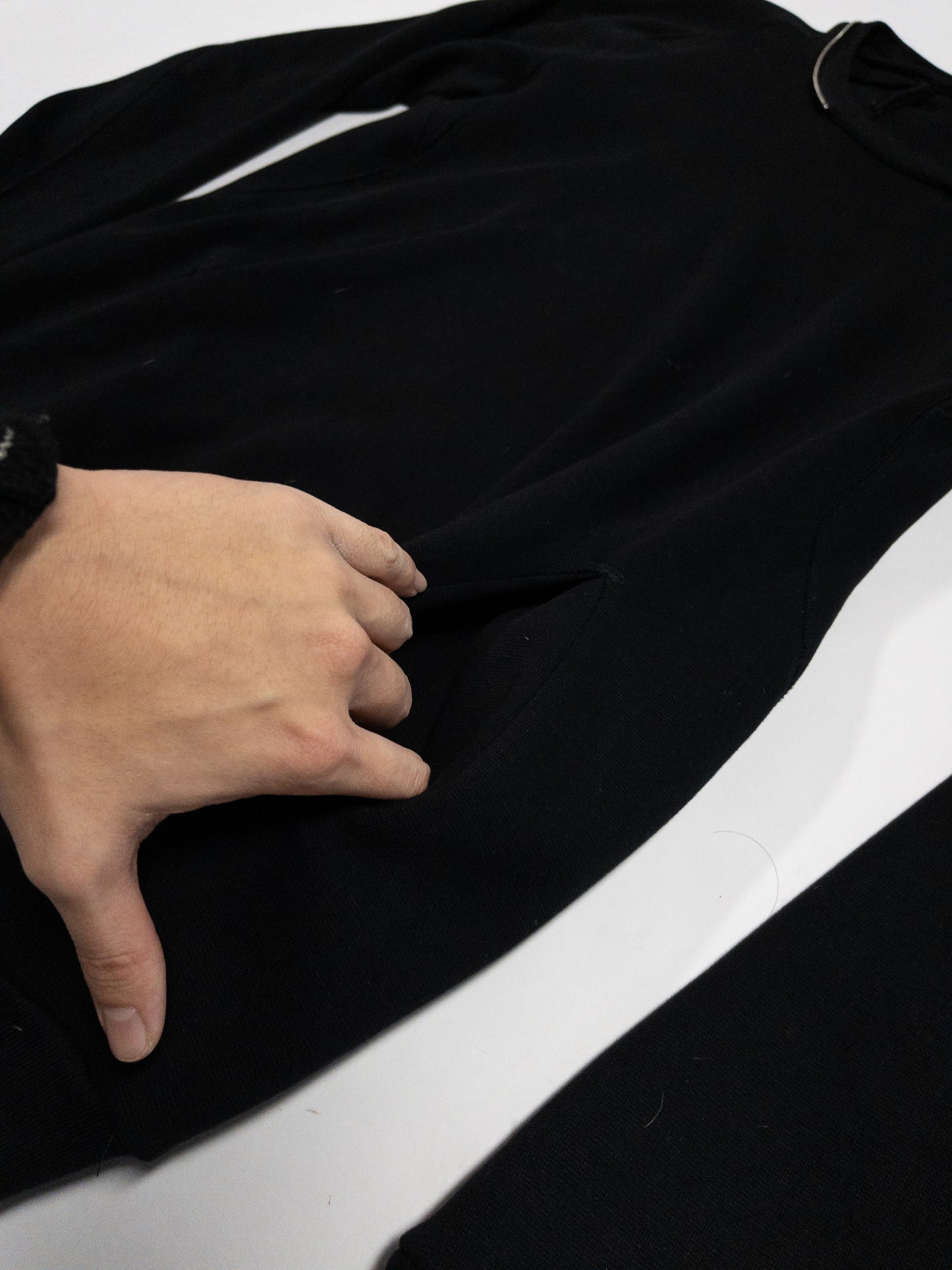 11 BY BORIS BIDJAN SABERI Zipper Crewneck Sweater | L