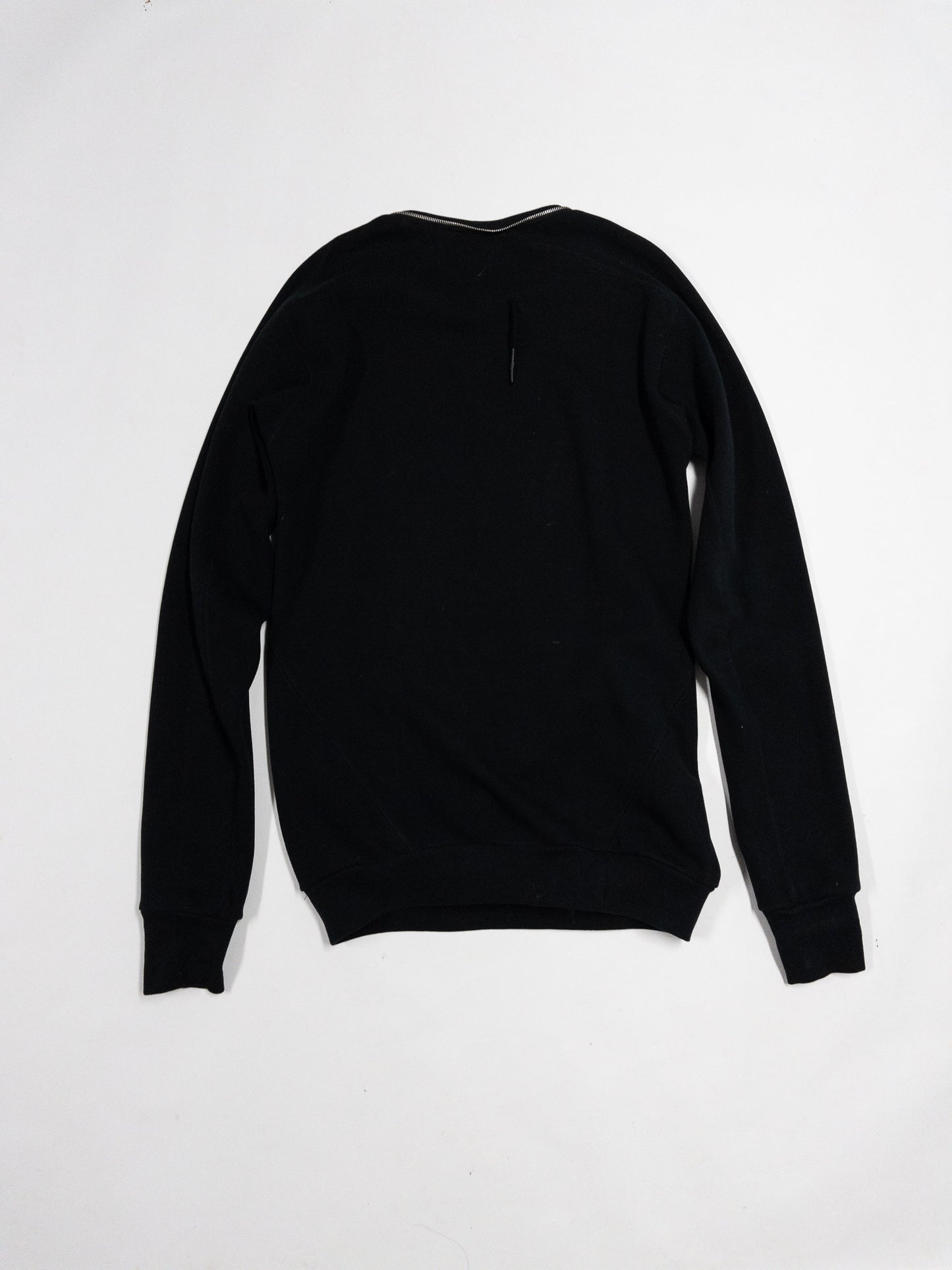 11 BY BORIS BIDJAN SABERI Zipper Crewneck Sweater | L