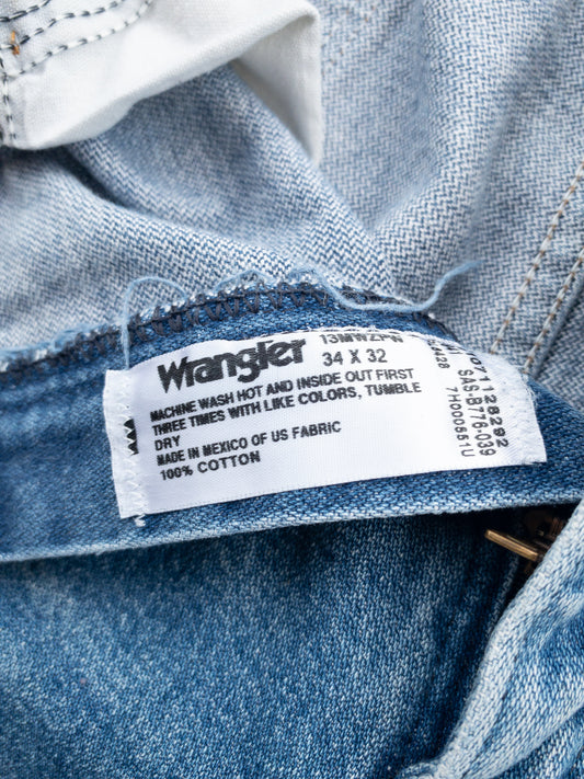 WRANGLER straight fit denim jeans | 34x32