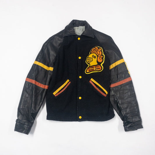 1980s Ottawa West Chenille Varsity Jacket | S