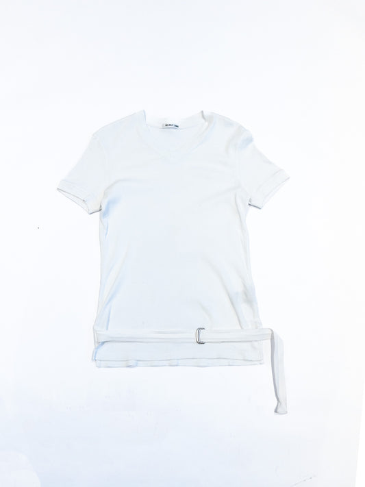 ARCHIVE HELMUT LANG Women's Bondage V-Neck T-Shirt | M